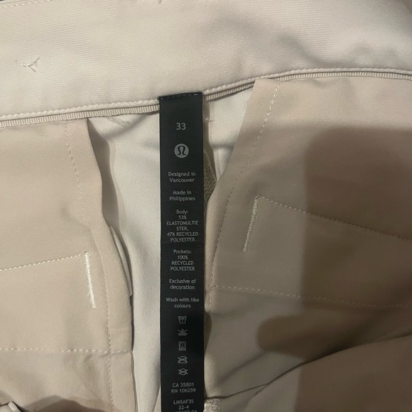 Lululemon Commission Pants - Picture 2 of 4
